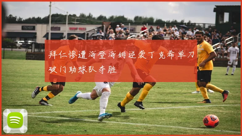 拜仁惨遭海登海姆逆袭丁克希单刀破门助球队夺胜